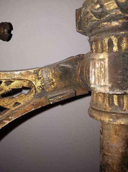 Paire de crémones en bronze signées « ST BRICARD », milieu du XIXe siècle  Paire de crémones en bronze signées « ST BRICARD », milieu du XIXe siècle -8