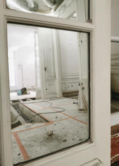 Porte simple à miroirs, fin du XIXe siècle Porte simple à miroirs, fin du XIXe siècle-4