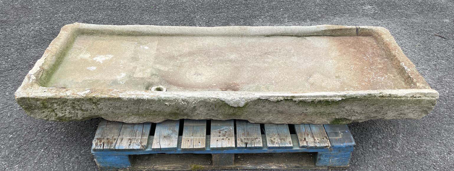 Rare évier encien en pierre, XVIIIe siècle Rare évier encien en pierre, XVIIIe siècle-1
