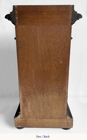 Charles Hunsinger (attribuée à), Belle sellette de présentation à décor de marqueterie, vers 1870-1880 Charles Hunsinger (attribuée à), Belle sellette de présentation à décor de marqueterie, vers 1870-1880-14