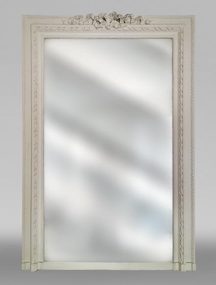 Trumeau de style Louis XVI au ruban Trumeau de style Louis XVI au ruban-0