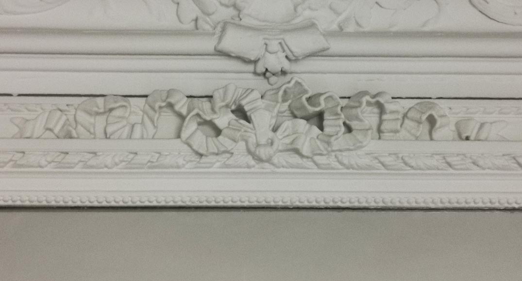 Trumeau de style Louis XVI au ruban Trumeau de style Louis XVI au ruban-1