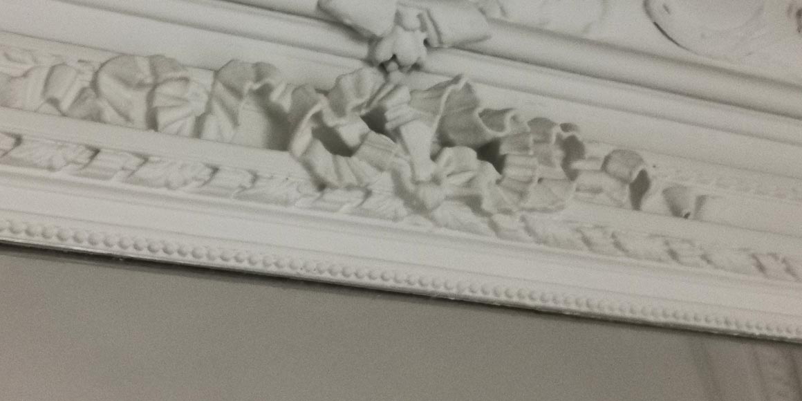 Trumeau de style Louis XVI au ruban Trumeau de style Louis XVI au ruban-2