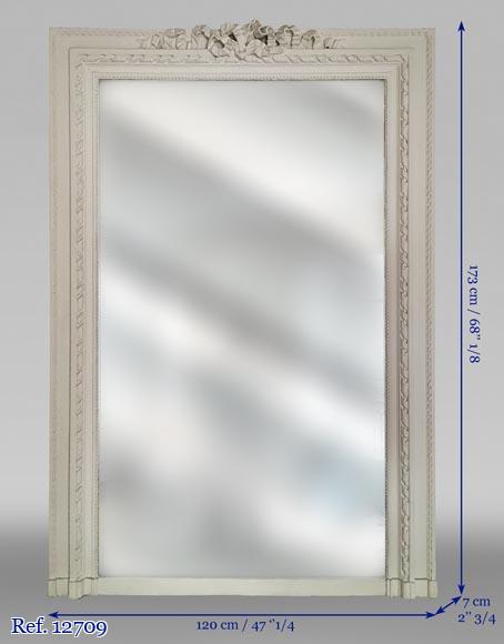 Trumeau de style Louis XVI au ruban Trumeau de style Louis XVI au ruban-6