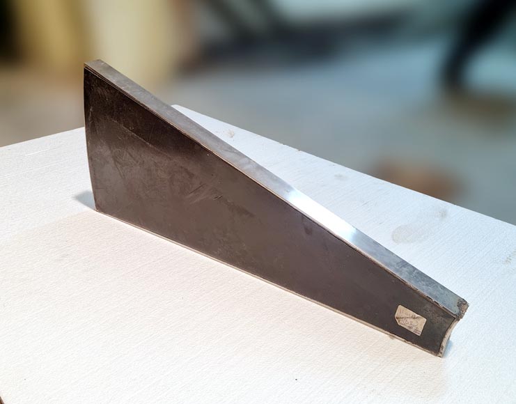 Escalier en inox en colimaçon, vers 1970 Escalier en inox en colimaçon, vers 1970-6