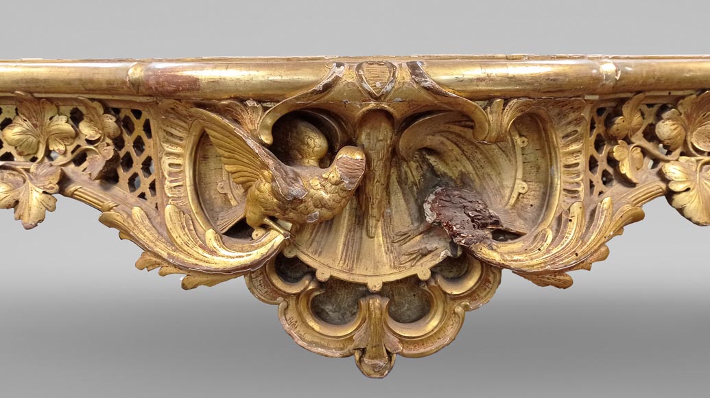 Table de style rocaille provenant de la villa Les Cèdres Table de style rocaille provenant de la villa Les Cèdres-1