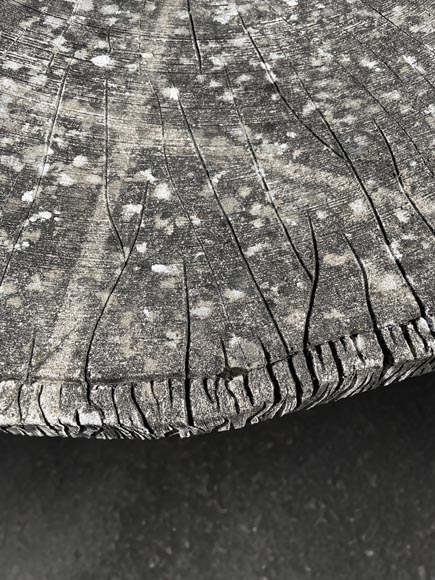 Salon de jardin en béton style rusticage imitant des troncs d'arbre, milieu du XIXe siècle Salon de jardin en béton style rusticage imitant des troncs d'arbre, milieu du XIXe siècle-2