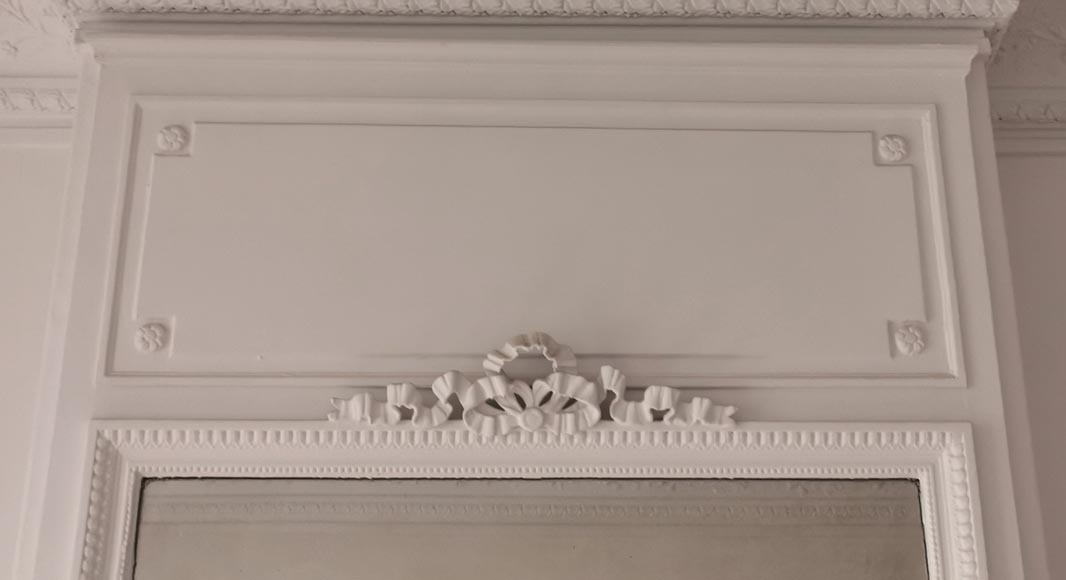 Trumeau de style Louis XVI au ruban Trumeau de style Louis XVI au ruban-1