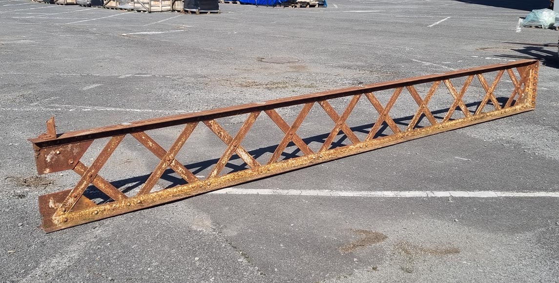 Deux structures métalliques rectangulaires, XIXe siècle  Deux structures métalliques rectangulaires, XIXe siècle -3