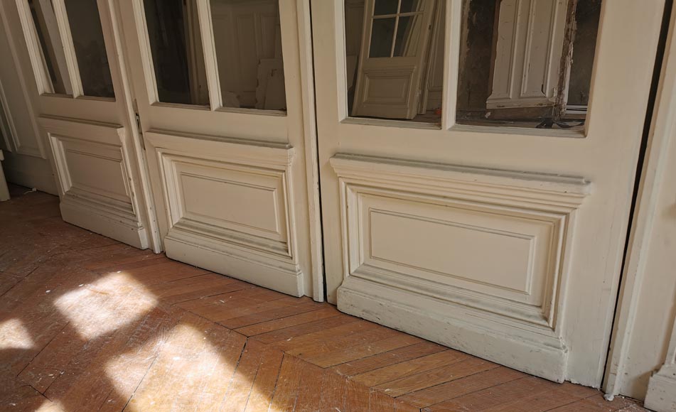 Grande quadruple porte à carreaux et miroirs Grande quadruple porte à carreaux et miroirs-7