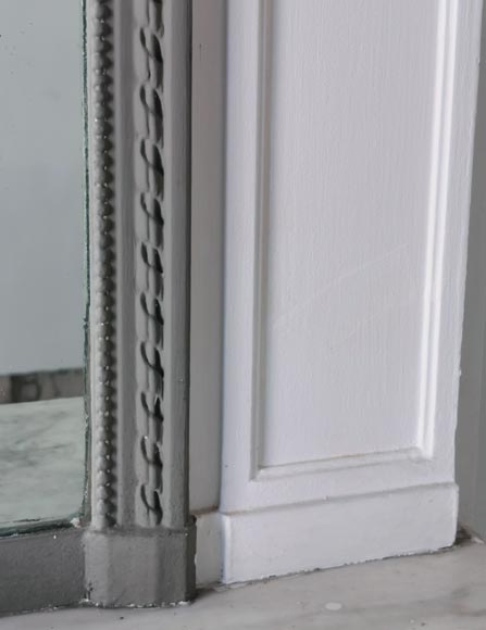 Trumeau bicolore de style Louis XVI au trophée de musique Trumeau bicolore de style Louis XVI au trophée de musique-4