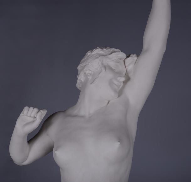 Manufacture de Sèvres, «Matinado » sculpture en biscuit d’après un modèle de Félix CHARPENTIER, 1910 Manufacture de Sèvres, «Matinado » sculpture en biscuit d’après un modèle de Félix CHARPENTIER, 1910-7