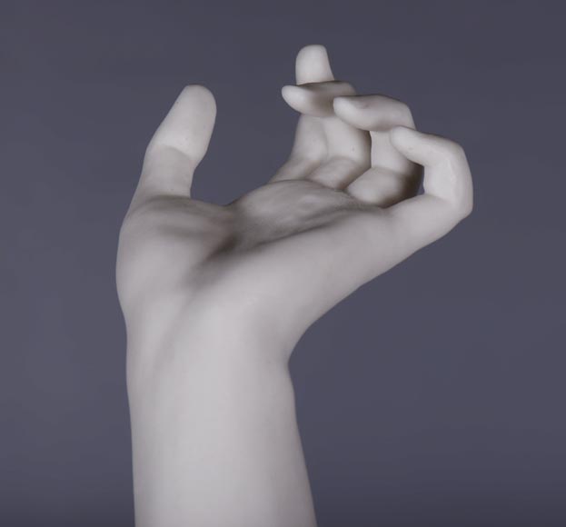 Manufacture de Sèvres, «Matinado » sculpture en biscuit d’après un modèle de Félix CHARPENTIER, 1910 Manufacture de Sèvres, «Matinado » sculpture en biscuit d’après un modèle de Félix CHARPENTIER, 1910-14