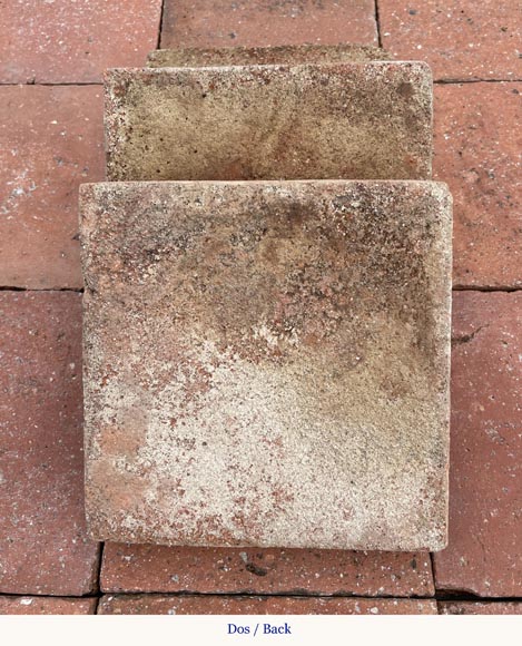 Environ 17 m² de dalles en terre cuite anciennes Environ 17 m² de dalles en terre cuite anciennes-2