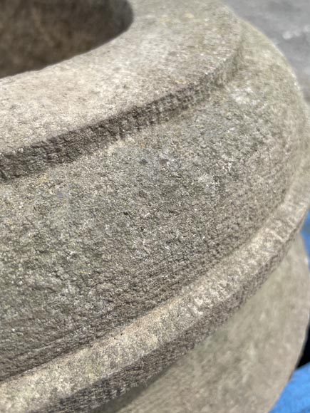 Importante jardinière ovale moulurée Importante jardinière ovale moulurée-5