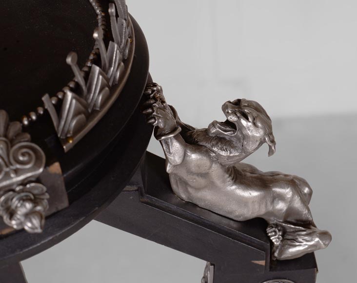 Charles-Guillaume DIEHL, Paire de sellettes en bois et bronze, vers 1870 Charles-Guillaume DIEHL, Paire de sellettes en bois et bronze, vers 1870-3