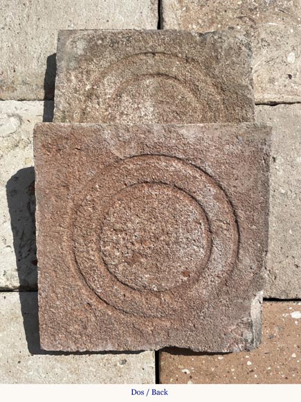 Environ 12,5 m² de dalles en terre cuite anciennes Environ 12,5 m² de dalles en terre cuite anciennes-4