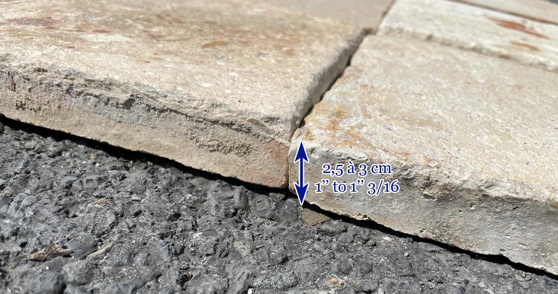 Environ 12,5 m² de dalles en terre cuite anciennes Environ 12,5 m² de dalles en terre cuite anciennes-5