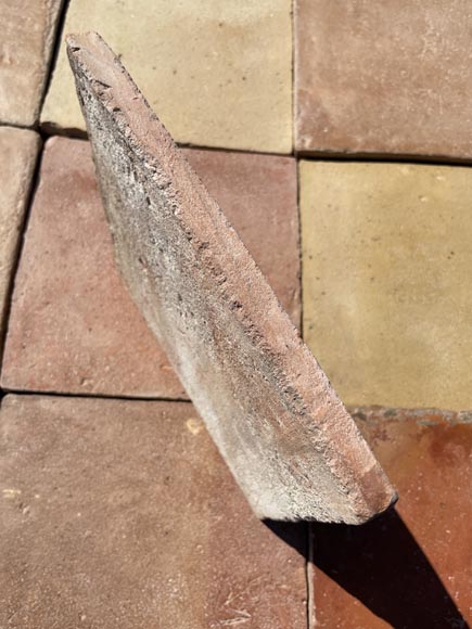 Lot d'environ 8 m² de tomettes carrées en terre cuite Lot d'environ 8 m² de tomettes carrées en terre cuite-4