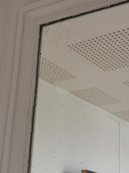 Trumeau en stuc et bois peint Trumeau en stuc et bois peint-3