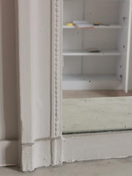 Trumeau en stuc et bois peint Trumeau en stuc et bois peint-5