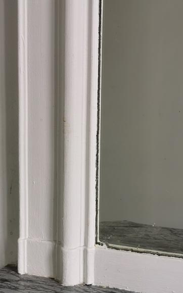 Trumeau en stuc et bois peint de style Régence Trumeau en stuc et bois peint de style Régence-4