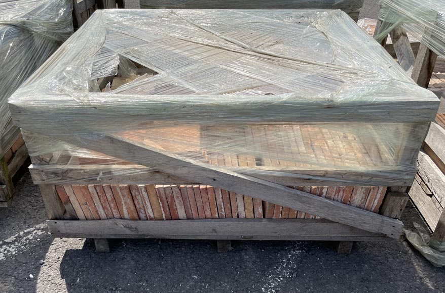 Environ 15 m² de dalles en terre cuite anciennes Environ 15 m² de dalles en terre cuite anciennes-4