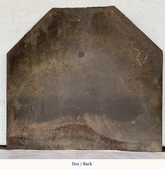 Plaque de cheminée moderne aux armes de France Plaque de cheminée moderne aux armes de France -5