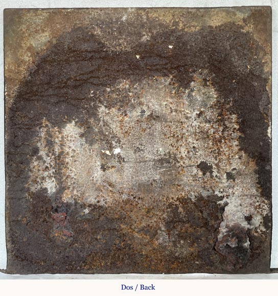 Plaque de cheminée ancienne  Plaque de cheminée ancienne