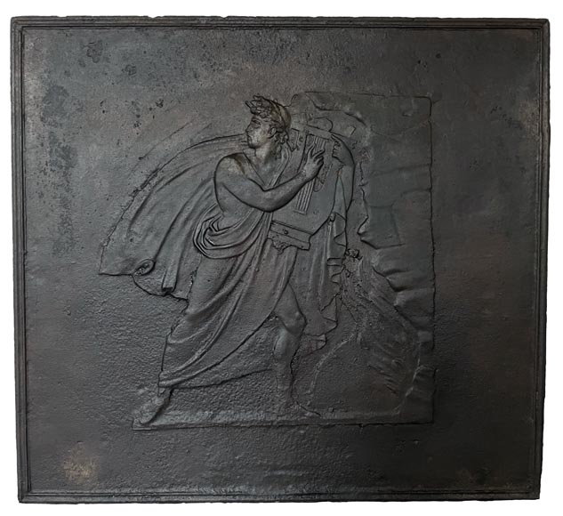 Plaque de cheminée  Plaque de cheminée