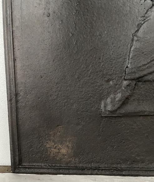 Plaque de cheminée  Plaque de cheminée