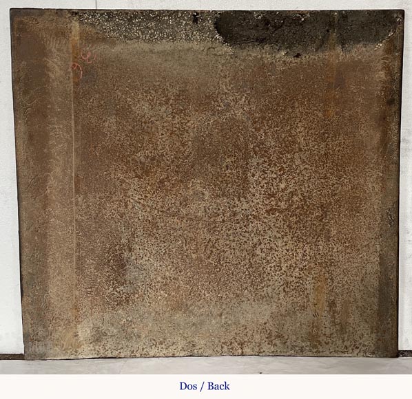 Plaque de cheminée  Plaque de cheminée