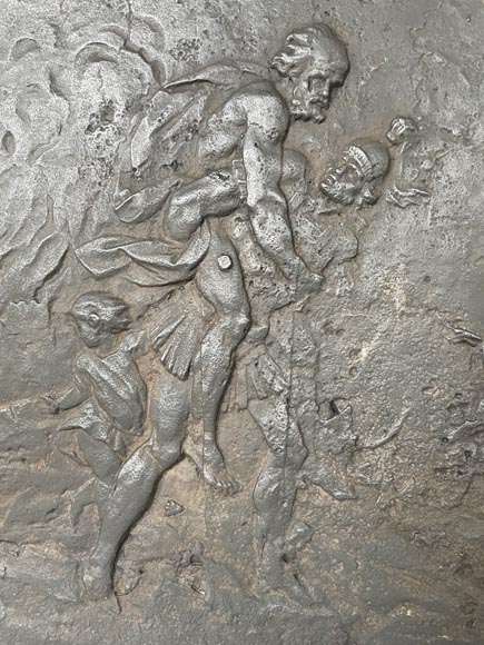 Plaque de cheminée  Plaque de cheminée