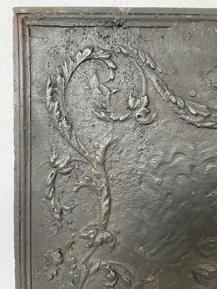 Plaque de cheminée  Plaque de cheminée