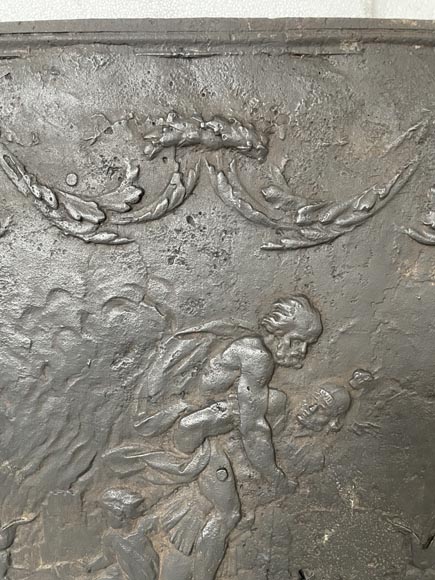 Plaque de cheminée  Plaque de cheminée