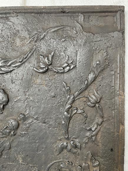 Plaque de cheminée  Plaque de cheminée