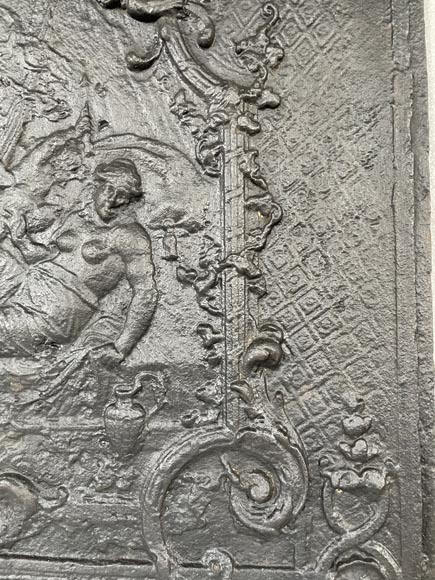 Grande plaque de cheminée Grande plaque de cheminée