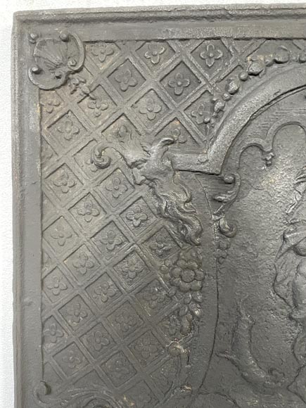 Plaque de cheminée  Plaque de cheminée