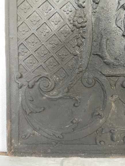 Plaque de cheminée  Plaque de cheminée