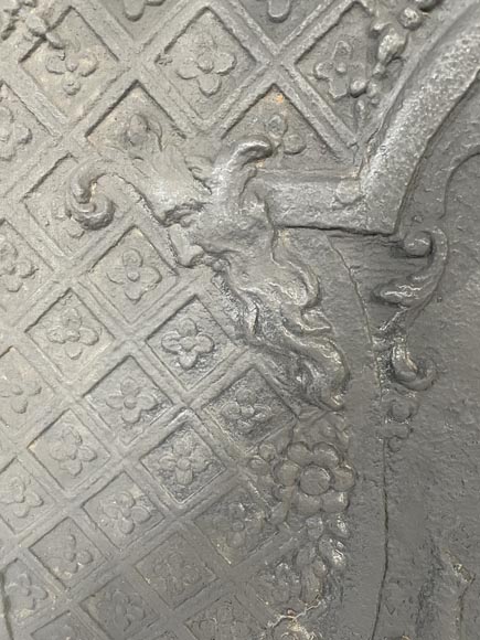 Plaque de cheminée  Plaque de cheminée