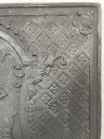 Plaque de cheminée  Plaque de cheminée