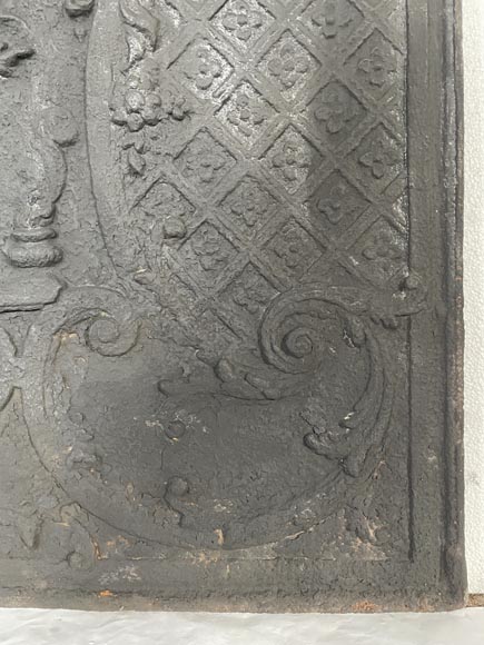 Plaque de cheminée  Plaque de cheminée