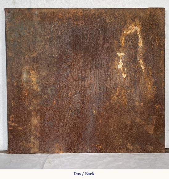 Plaque de cheminée  Plaque de cheminée