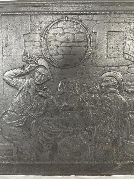 Plaque de cheminée Plaque de cheminée