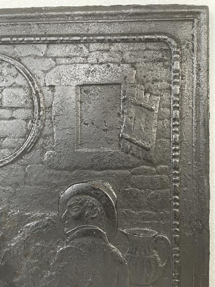 Plaque de cheminée Plaque de cheminée