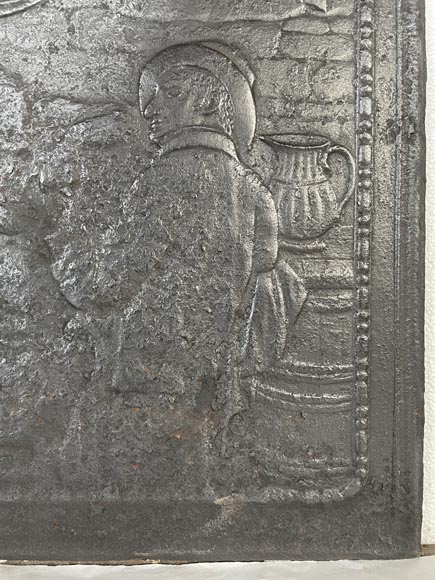 Plaque de cheminée Plaque de cheminée