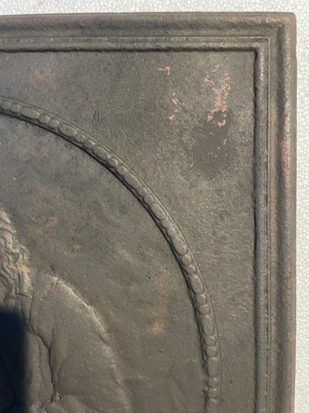 Plaque de cheminée  Plaque de cheminée