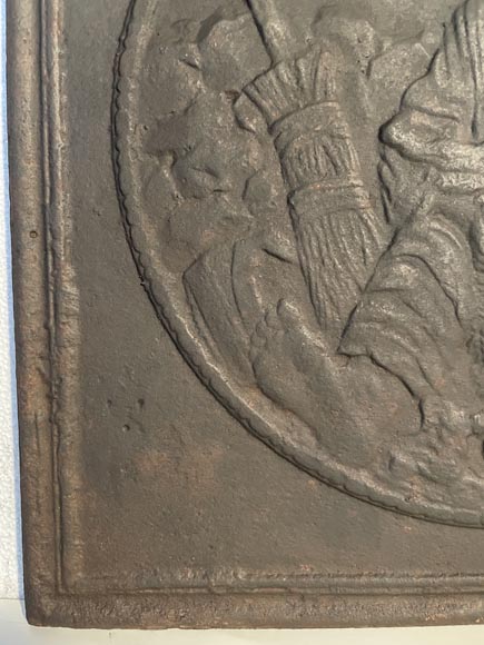 Plaque de cheminée  Plaque de cheminée