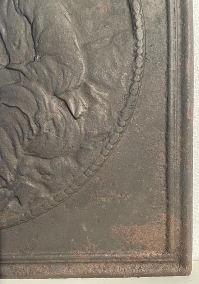 Plaque de cheminée  Plaque de cheminée