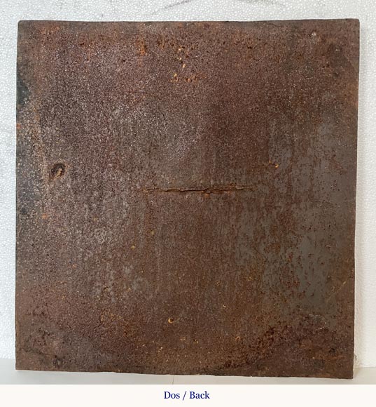 Plaque de cheminée moderne au décor de chasse Plaque de cheminée moderne au décor de chasse-6